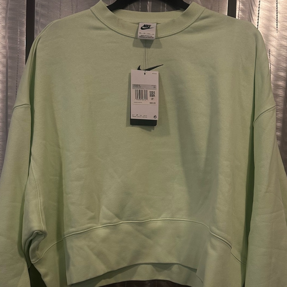 Nike Mint Green Crewneck Sweatshirt